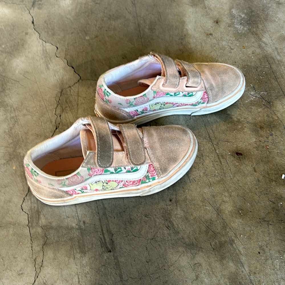 Pink girls Vans shoes